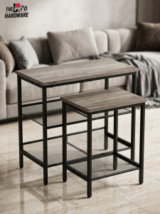 Hoobro End Table Flat Pack Furniture Desk