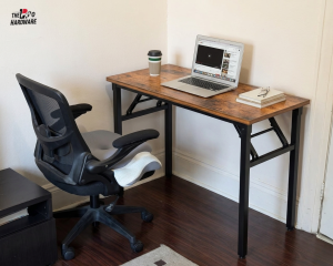 Temi Small Computer Desk Folding Table Flat Pack Furniture Desk