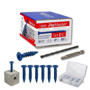 What Fastener to Use to Secure 2X4 to Concrete Slab